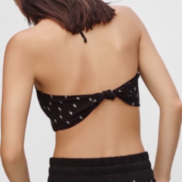 Aritzia Sunday Best Tie Back Halter Top - Picture 3 of 5
